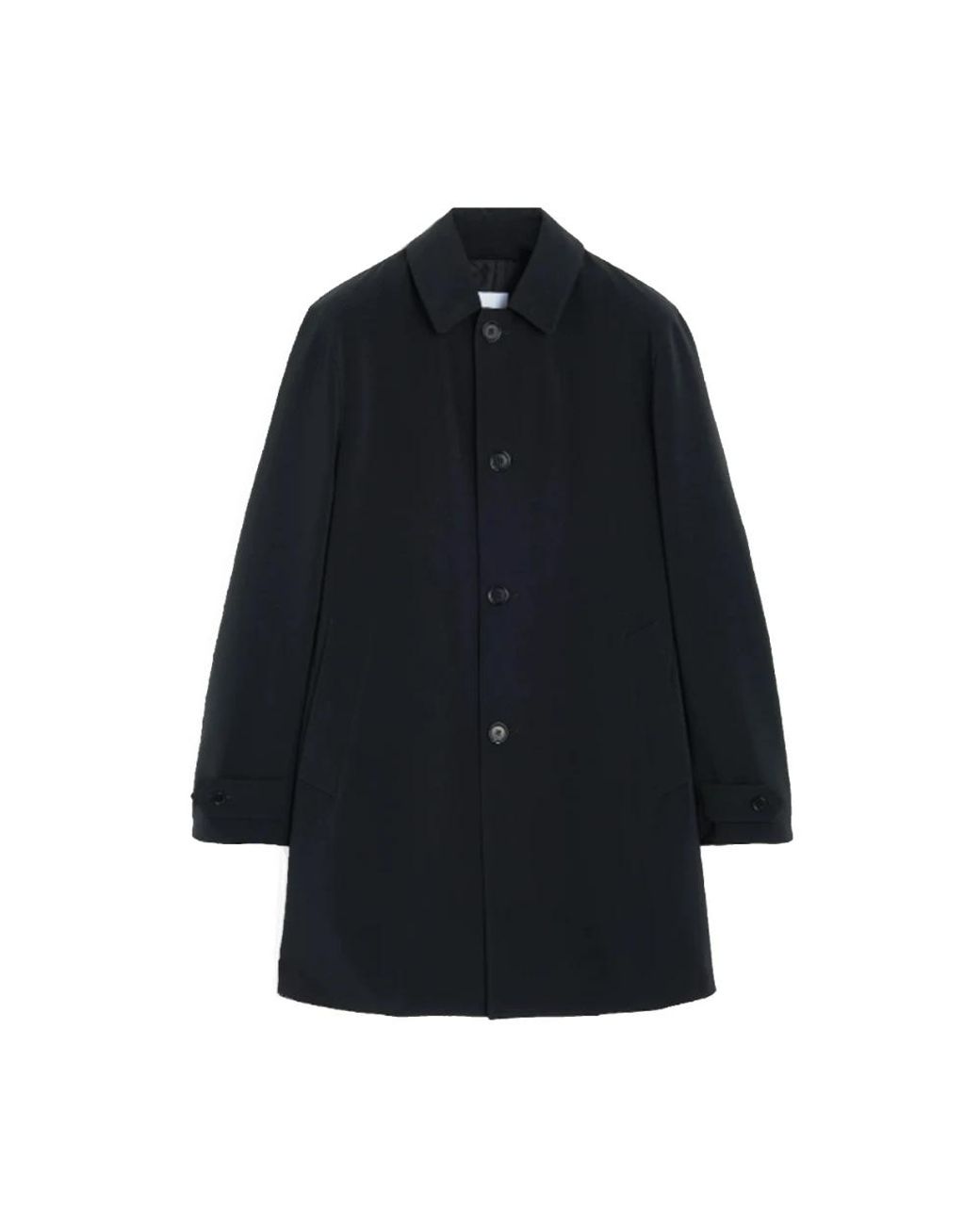Aspesi Blue Single-Breasted Coats for men