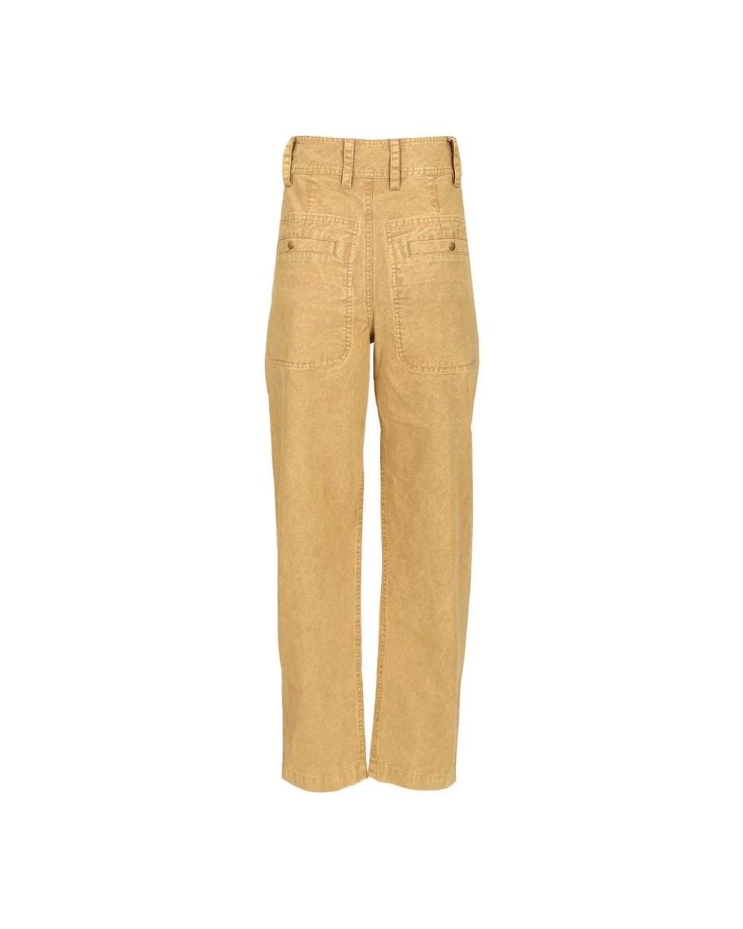 Isabel Marant Natural Straight Jeans