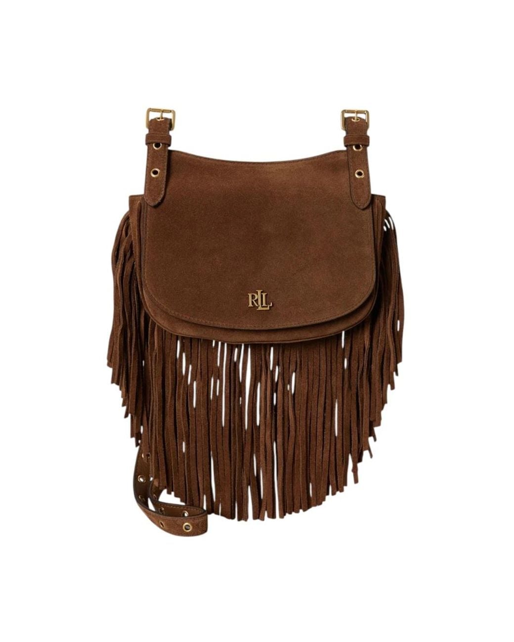 Ralph Lauren Brown Shoulder Bags