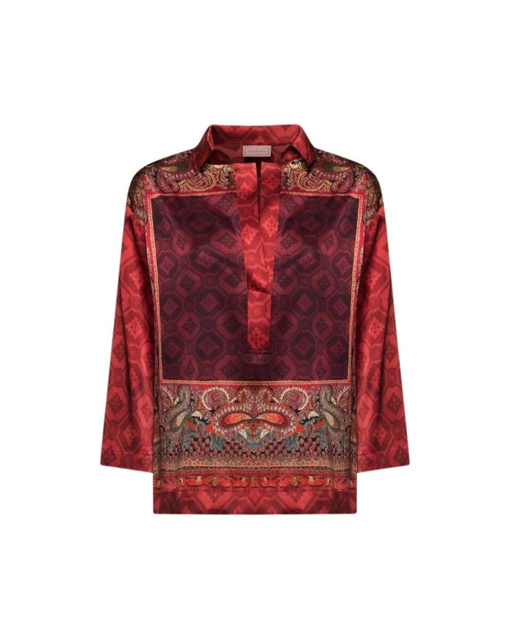 Pierre Louis Mascia Red Blouses