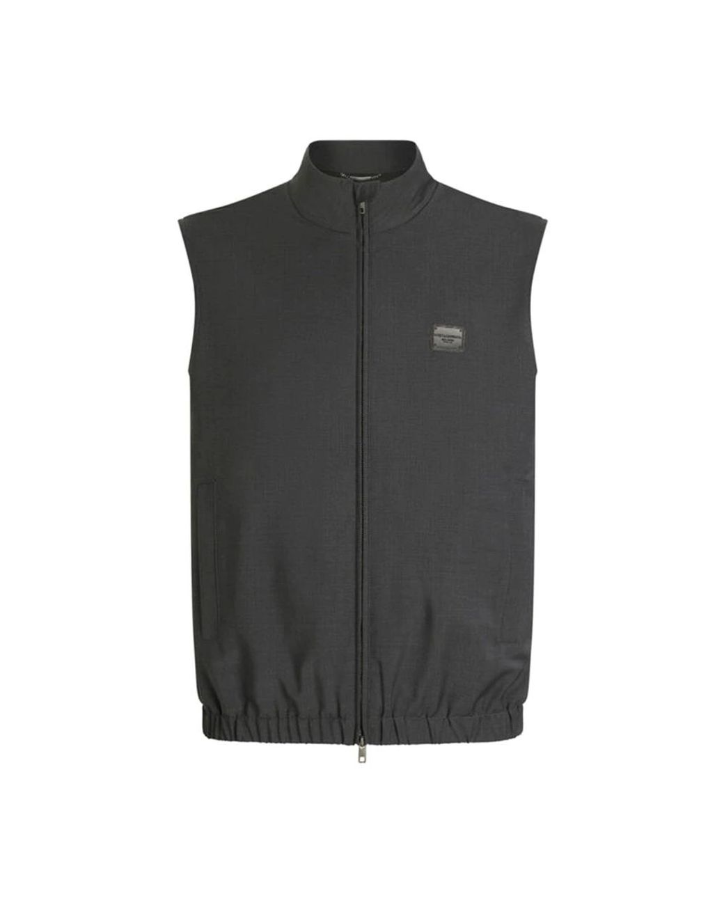 Dolce & Gabbana Black Waistcoats for men