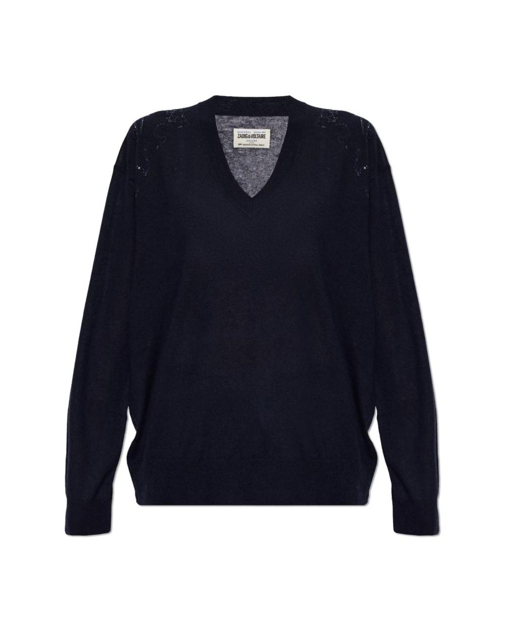 Zadig & Voltaire Blue Cashmere Knitwear