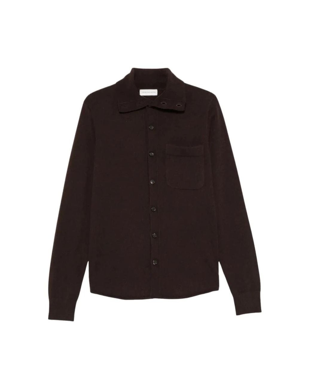 Dries Van Noten Black Casual Shirts for men