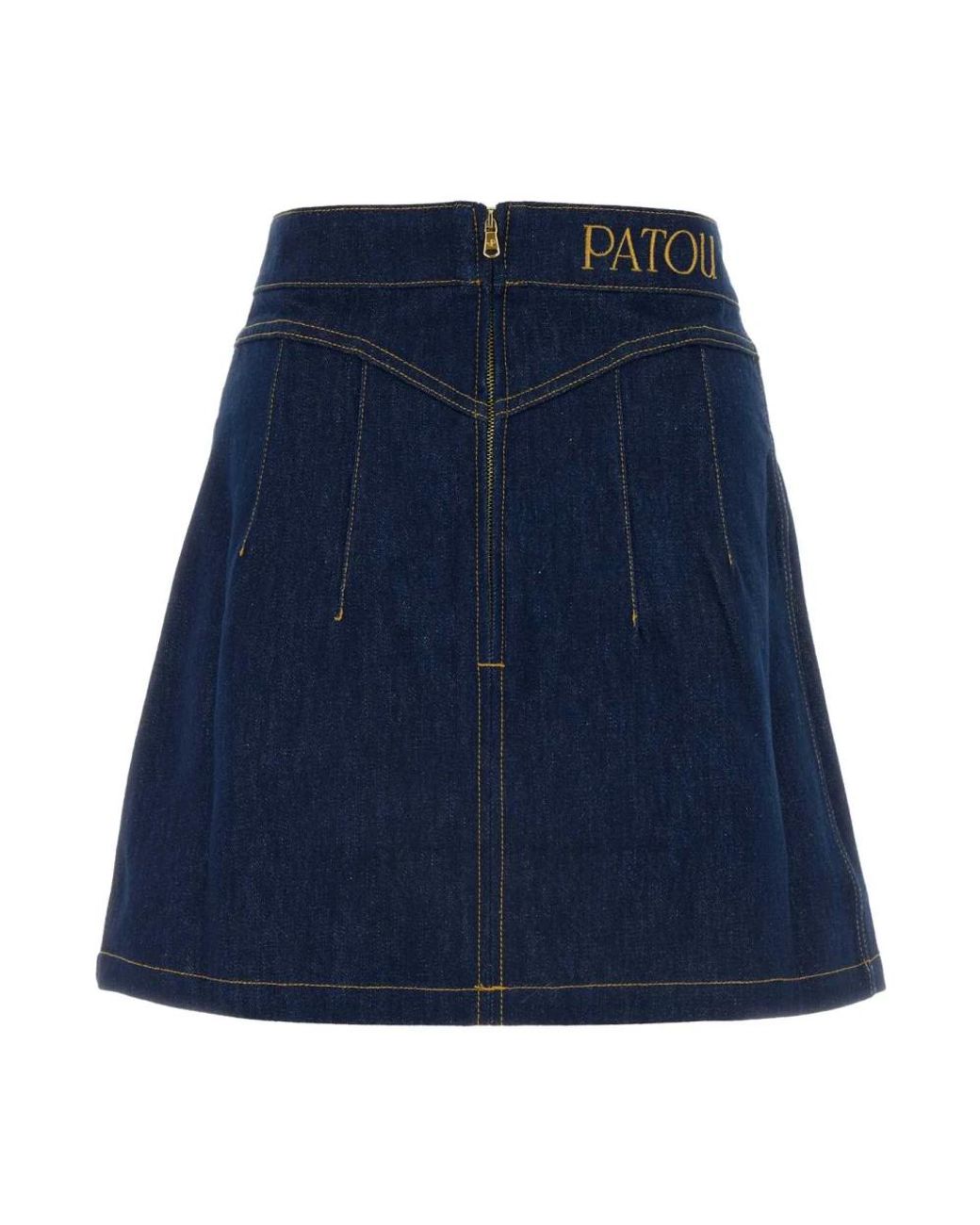 Patou Blue Denim Skirts