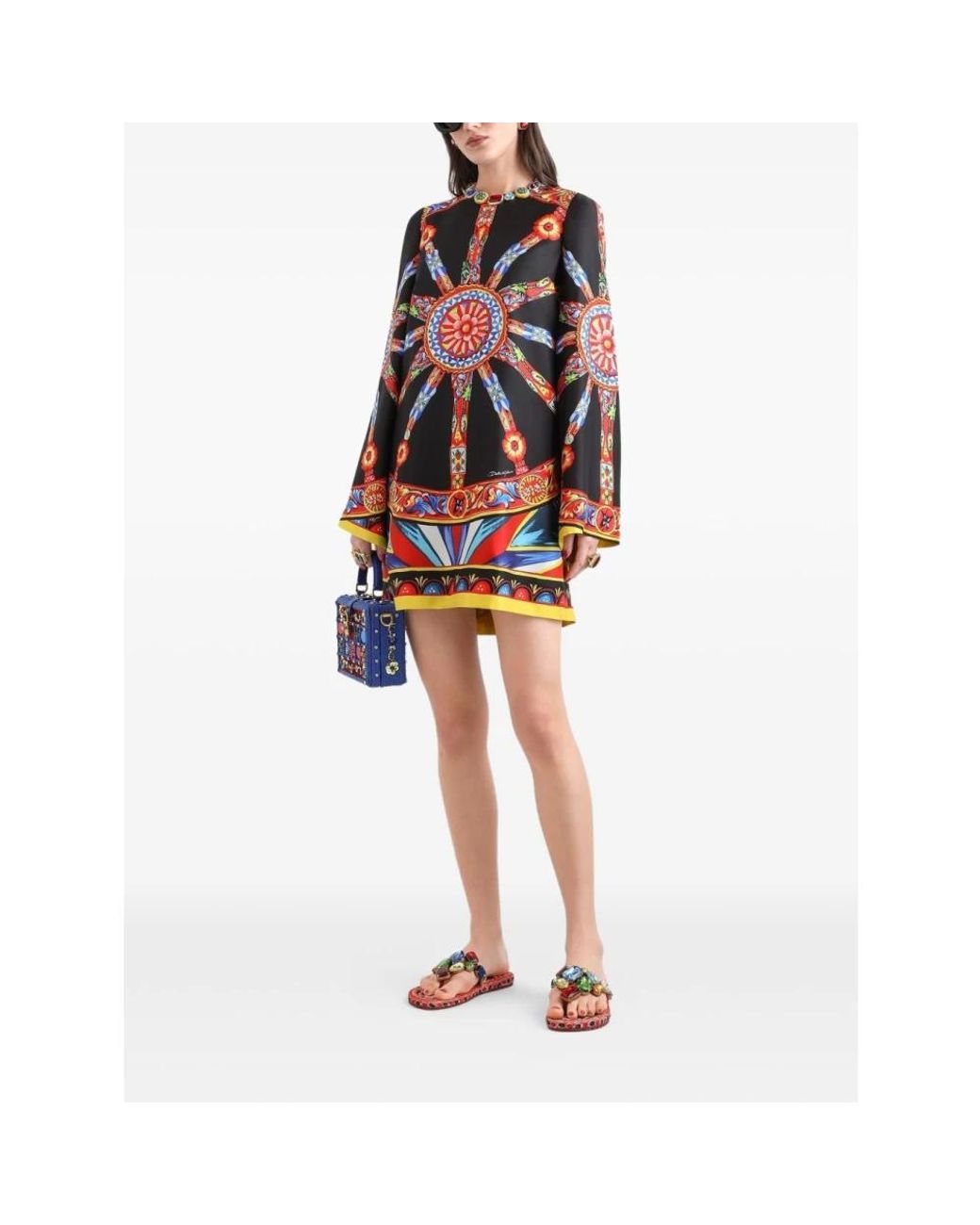 Dolce & Gabbana Multicolor Short Dresses