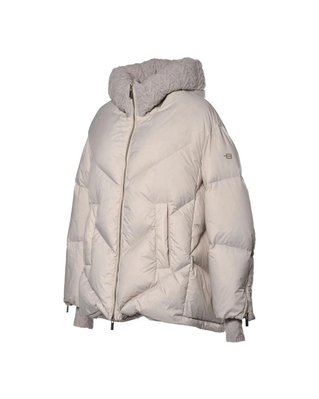 Baldinini Gray Down Jackets