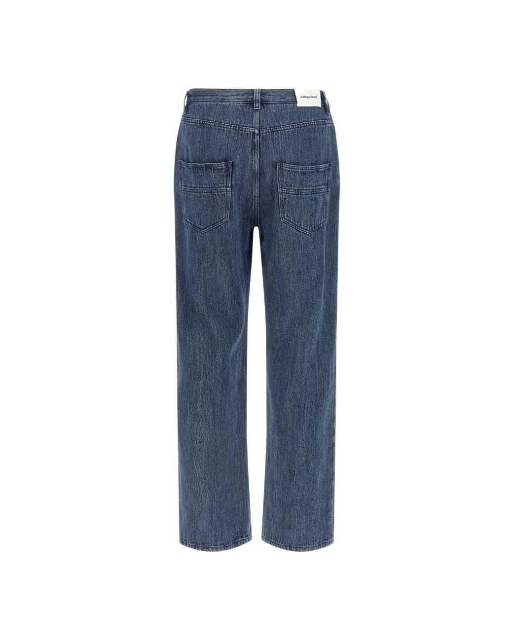 NAMACHEKO Blue Straight Fit Jeans for men