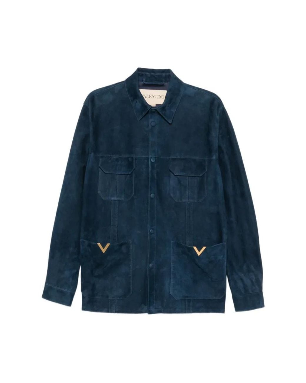 Valentino Blue Denim Shirts for men