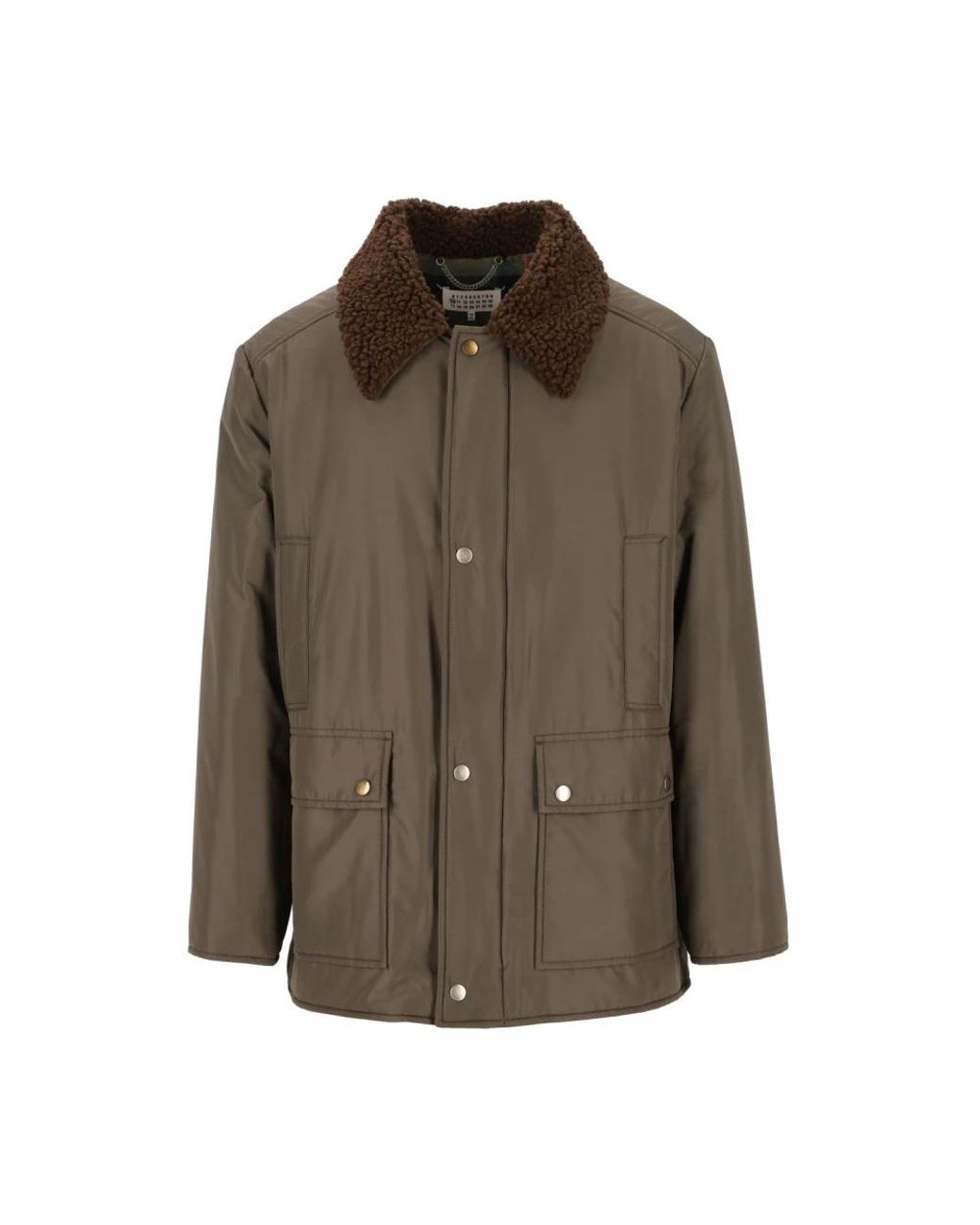 Maison Margiela Green Winter Jackets for men