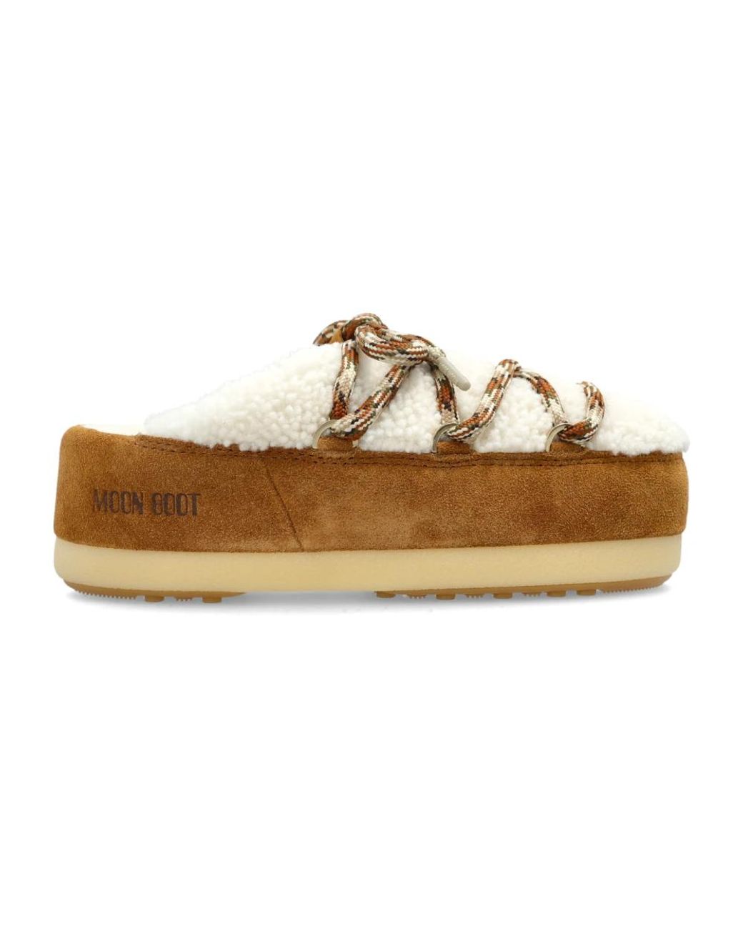 Mules Moon Boot en coloris Brown
