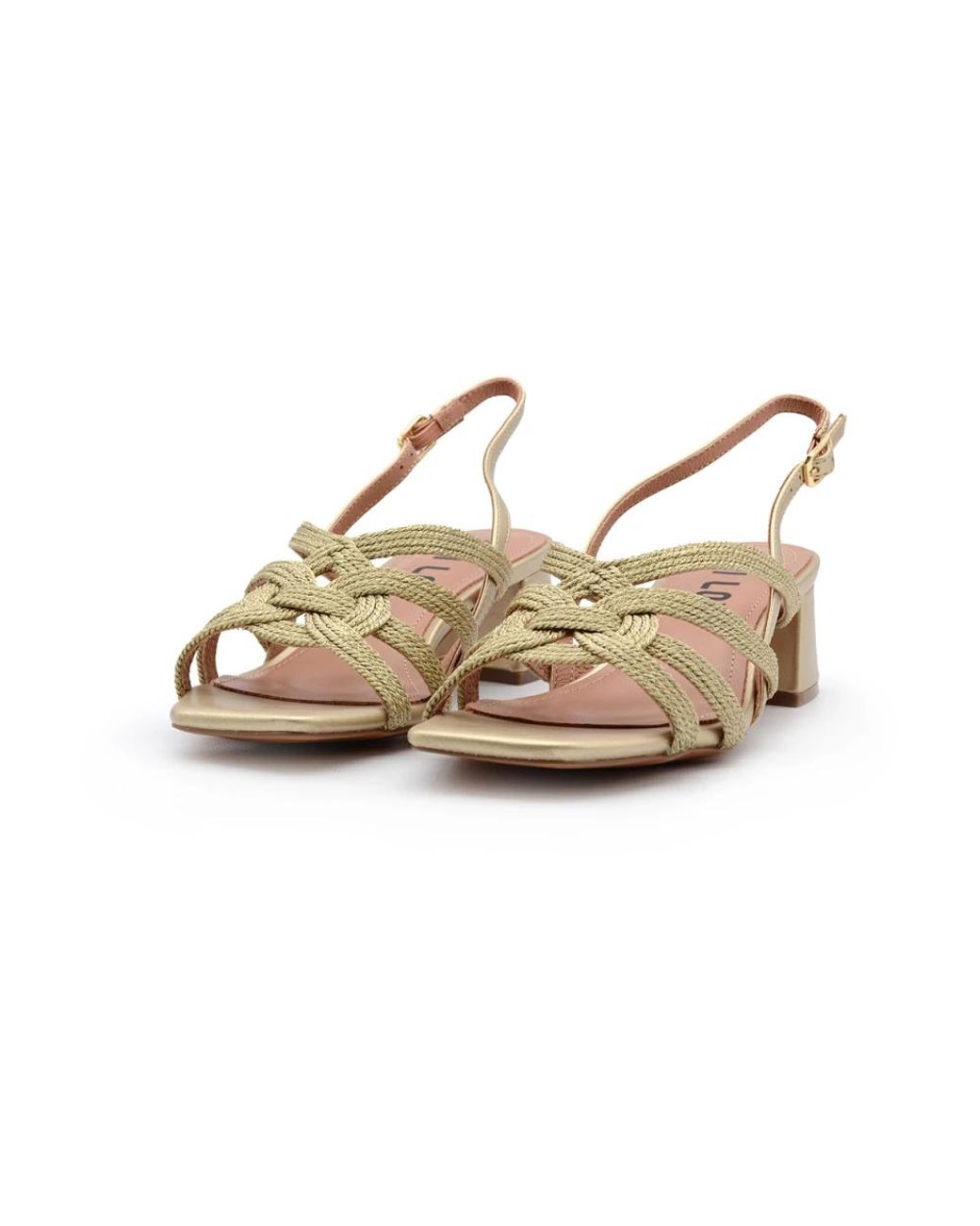 Bibi Lou Metallic High Heel Sandals