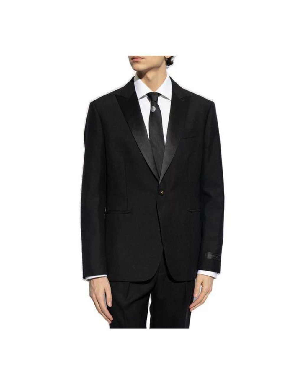 Versace Black Blazers for men