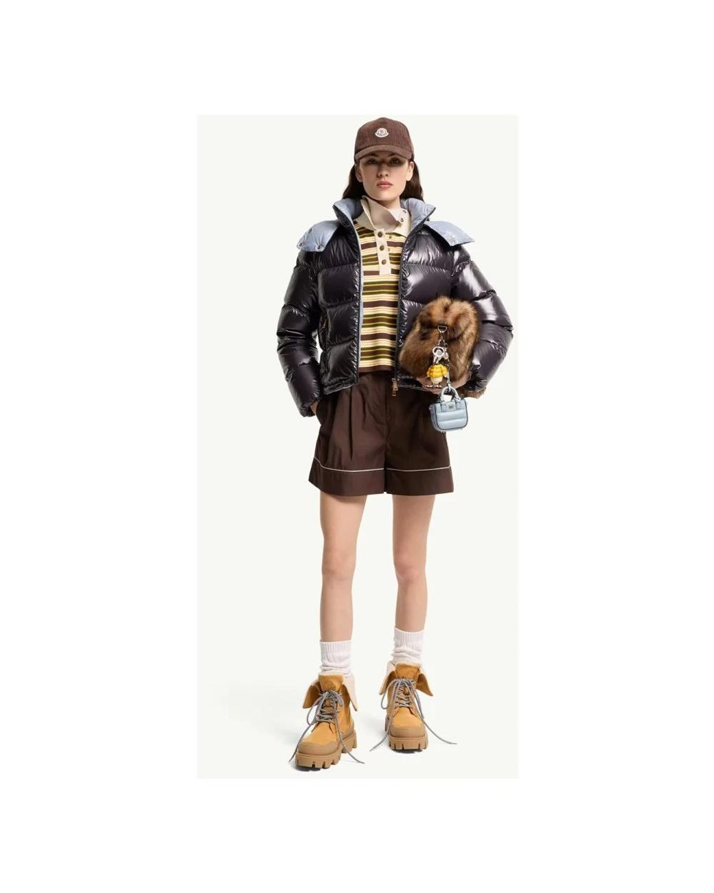 Down Jackets Moncler de color Gray