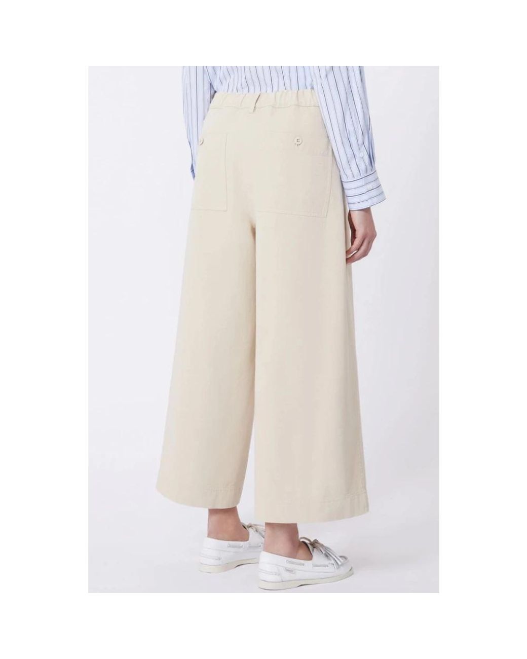 Weekend by Maxmara Natural Wide Trousers