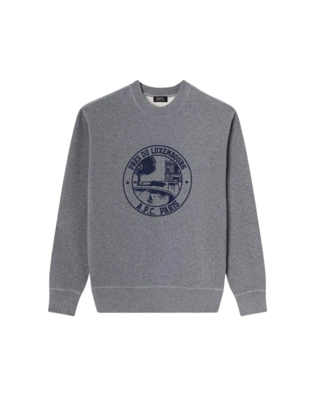 A.P.C. Gray Sweatshirts for men
