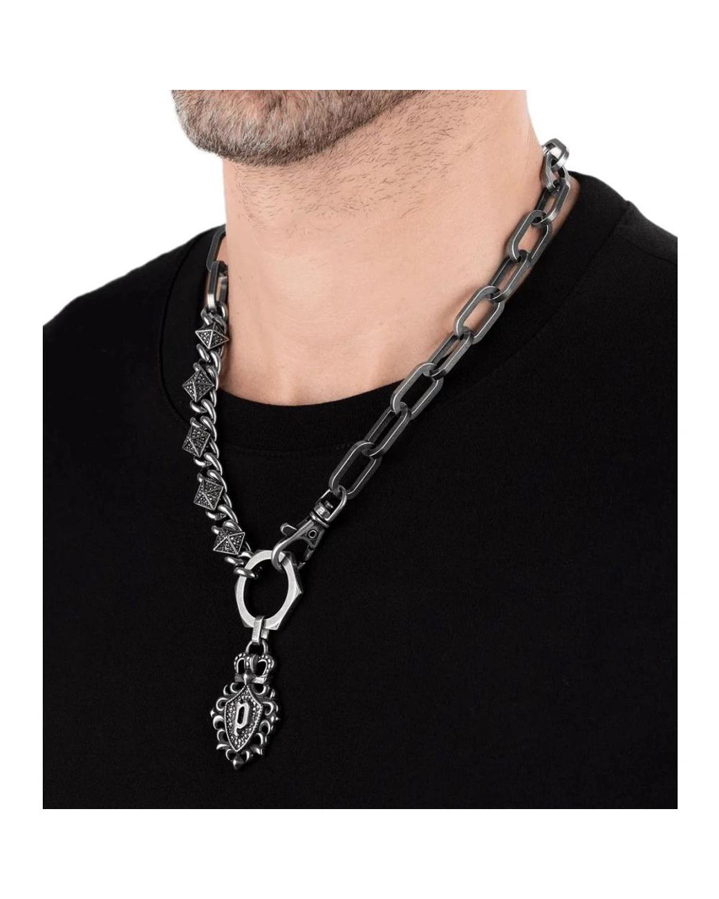 Police Metallic Necklaces for men