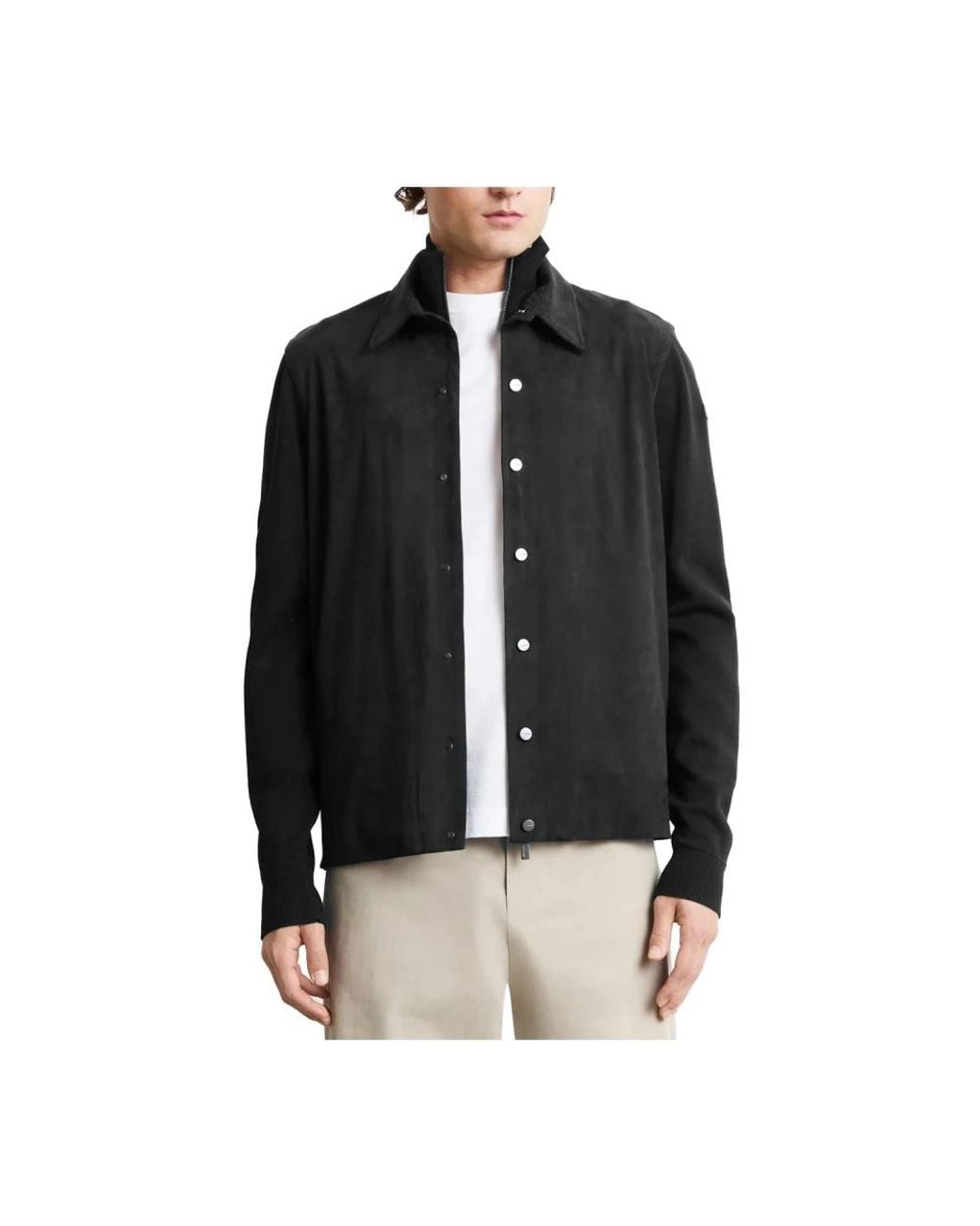 Light Jackets Rrd de hombre de color Black