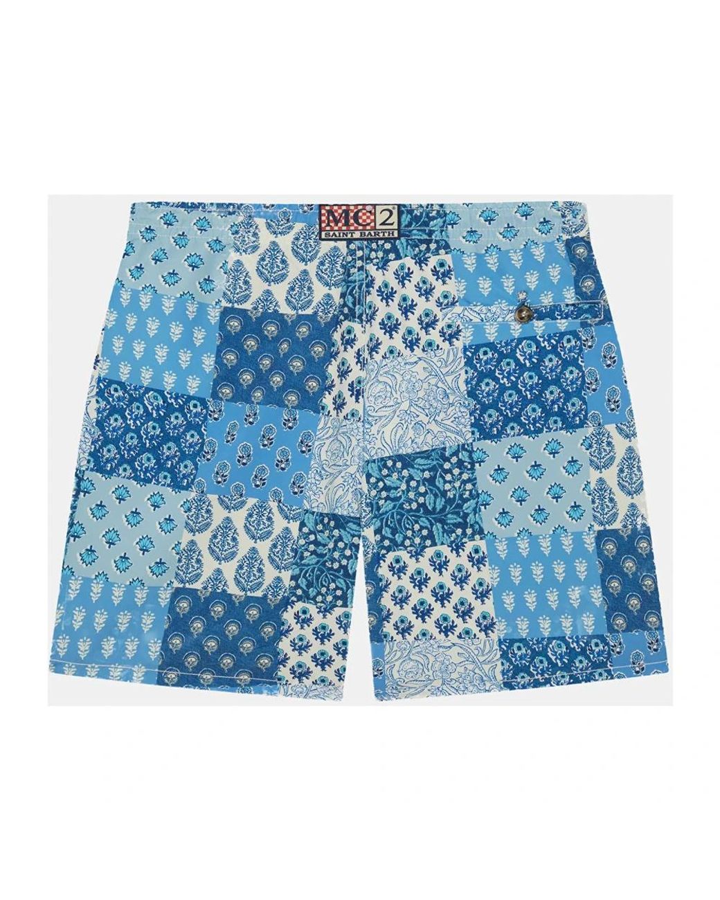 Mc2 Saint Barth Blue Beachwear for men
