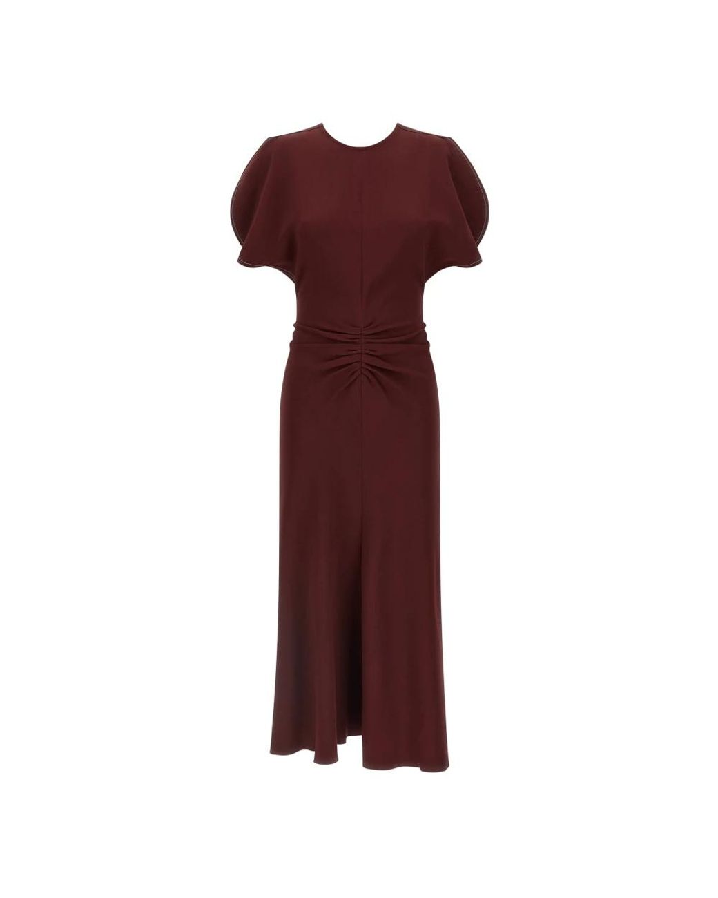 Victoria Beckham Red Midi Dresses