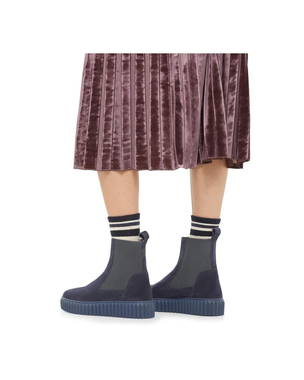 Voile Blanche Blue Chelsea Boots