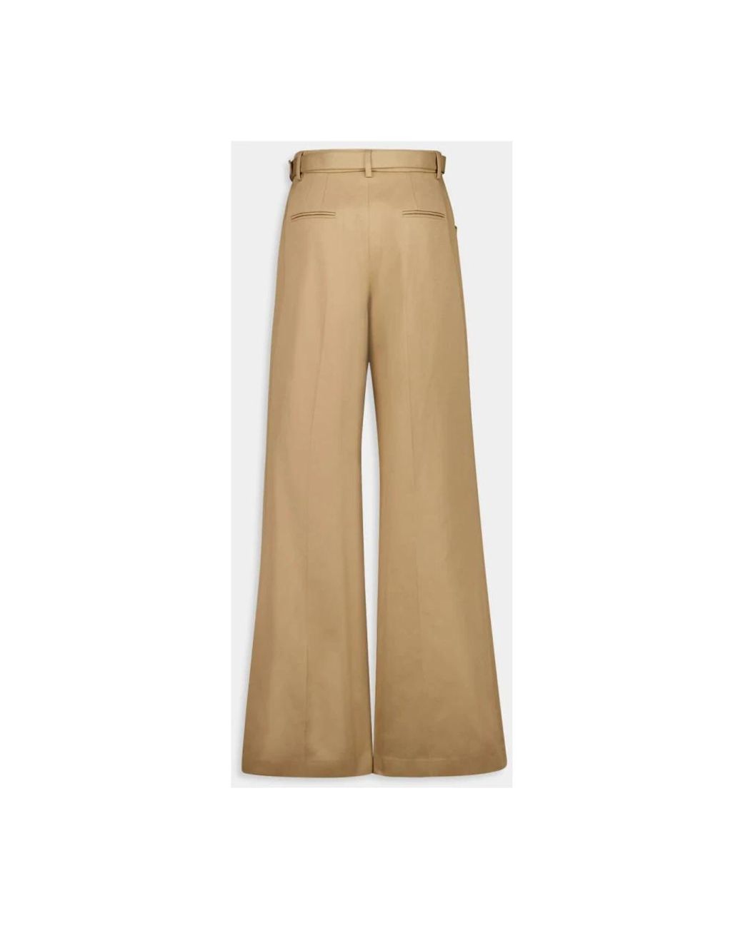 Gabriela Hearst Natural Wide Trousers