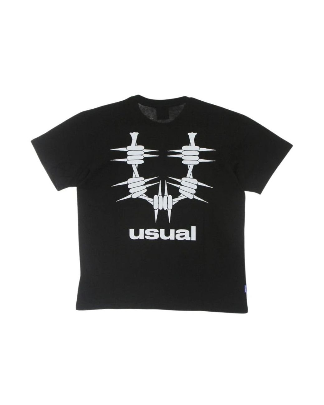 USUAL Black T-Shirts for men