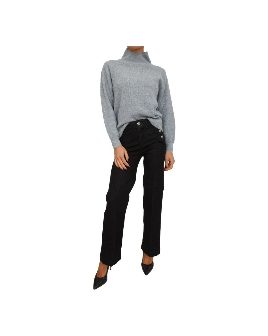 Liu Jo Gray Turtlenecks
