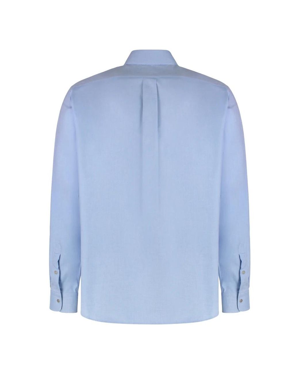 Fendi Blue Casual Shirts for men