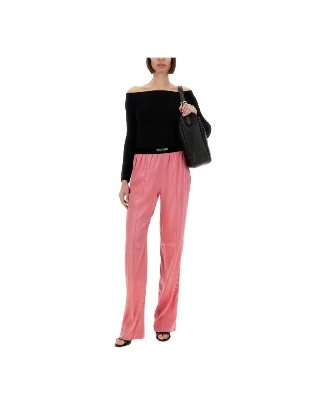 Tom Ford Pink Straight Trousers