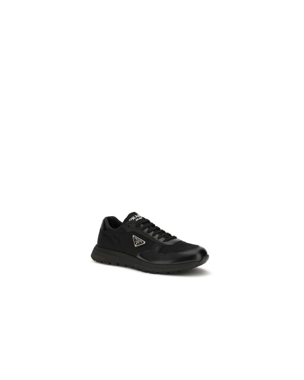 Prada Prax 01 Leder-Sneakers in Black für Herren
