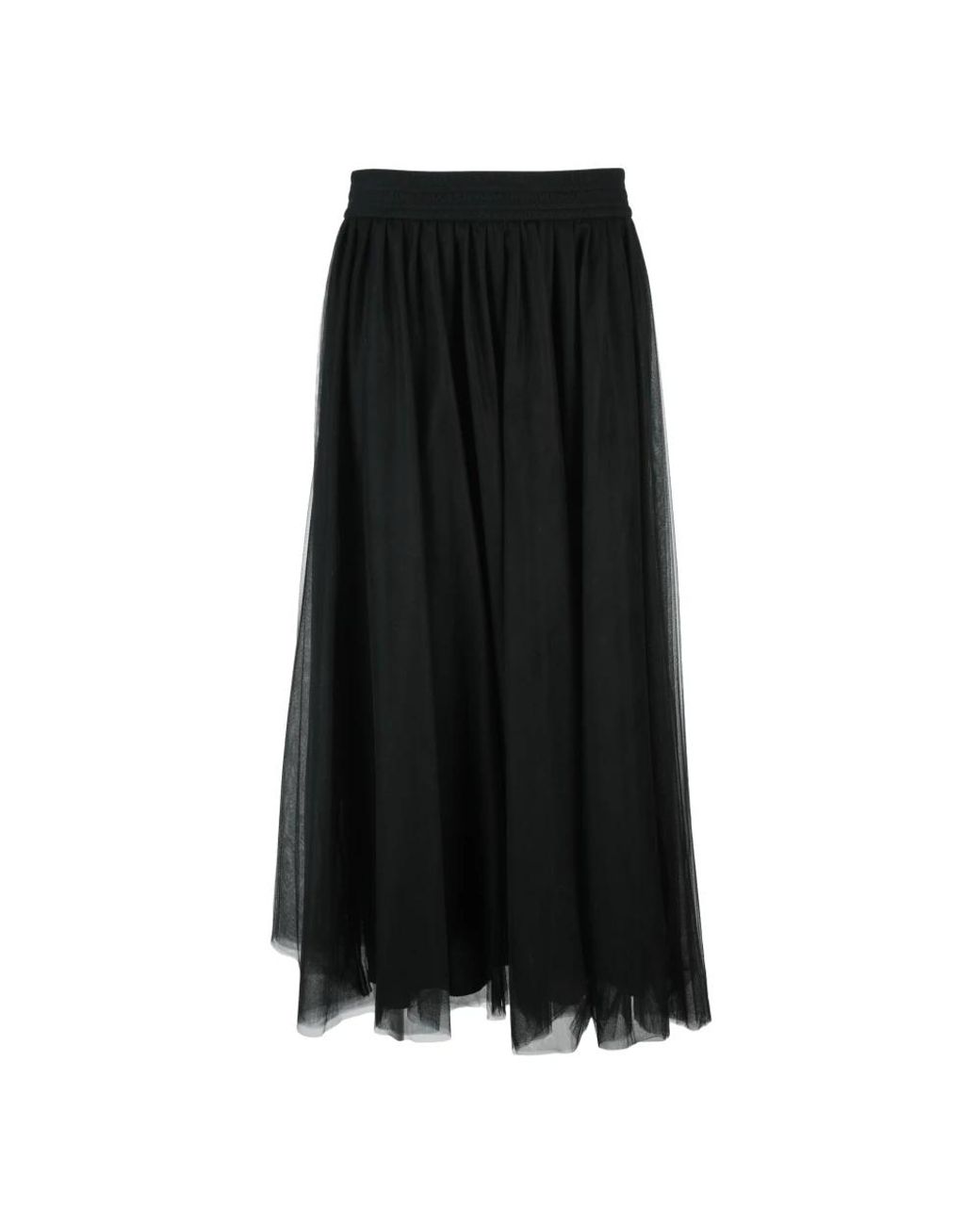 Fabiana Filippi Black Midi Skirts