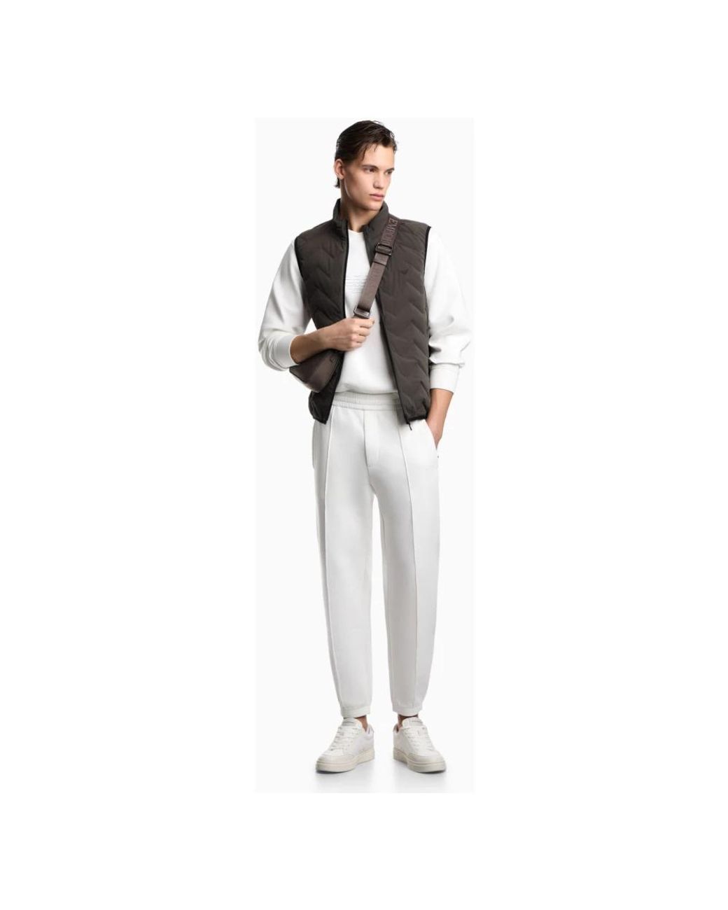 Emporio Armani White Sweatshirts for men