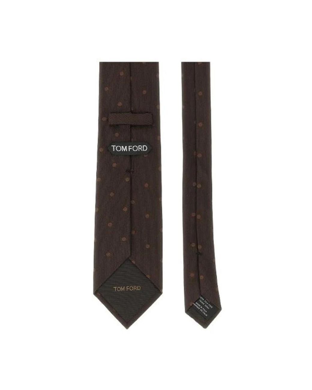 Ties di Tom Ford in Black da Uomo