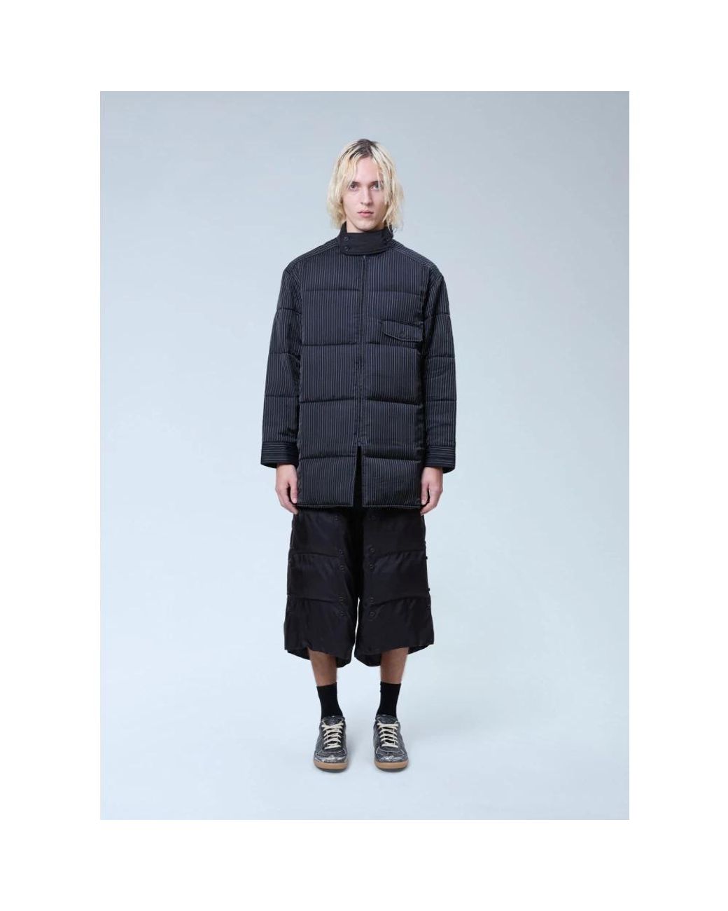 Yohji Yamamoto Blue Parkas for men