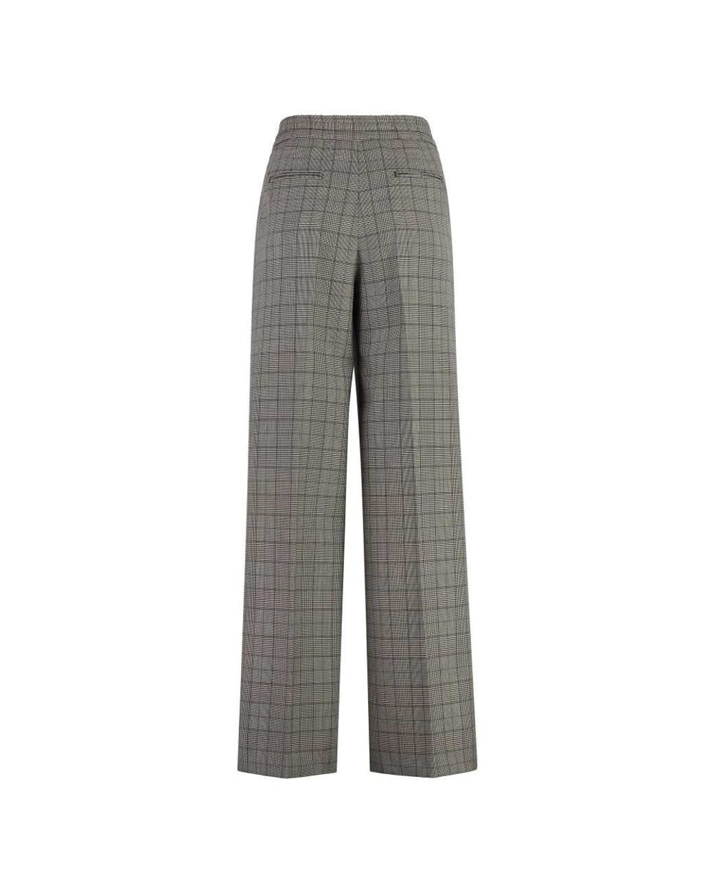 PT01 Gray Wide Trousers