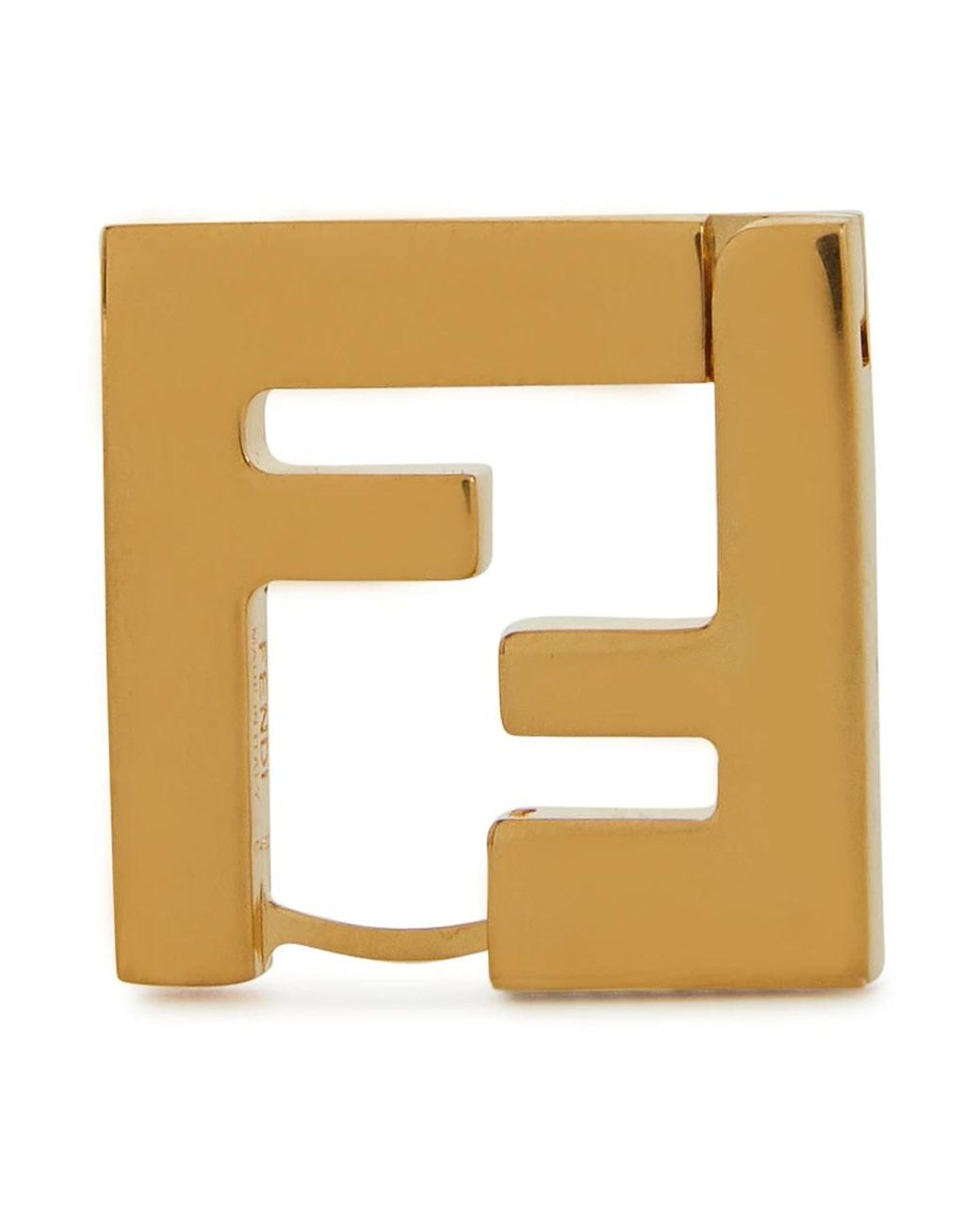 Fendi Metallic Earrings