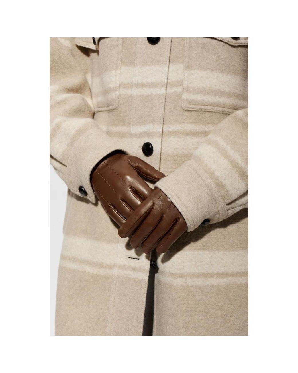 Gloves Moschino de color Brown
