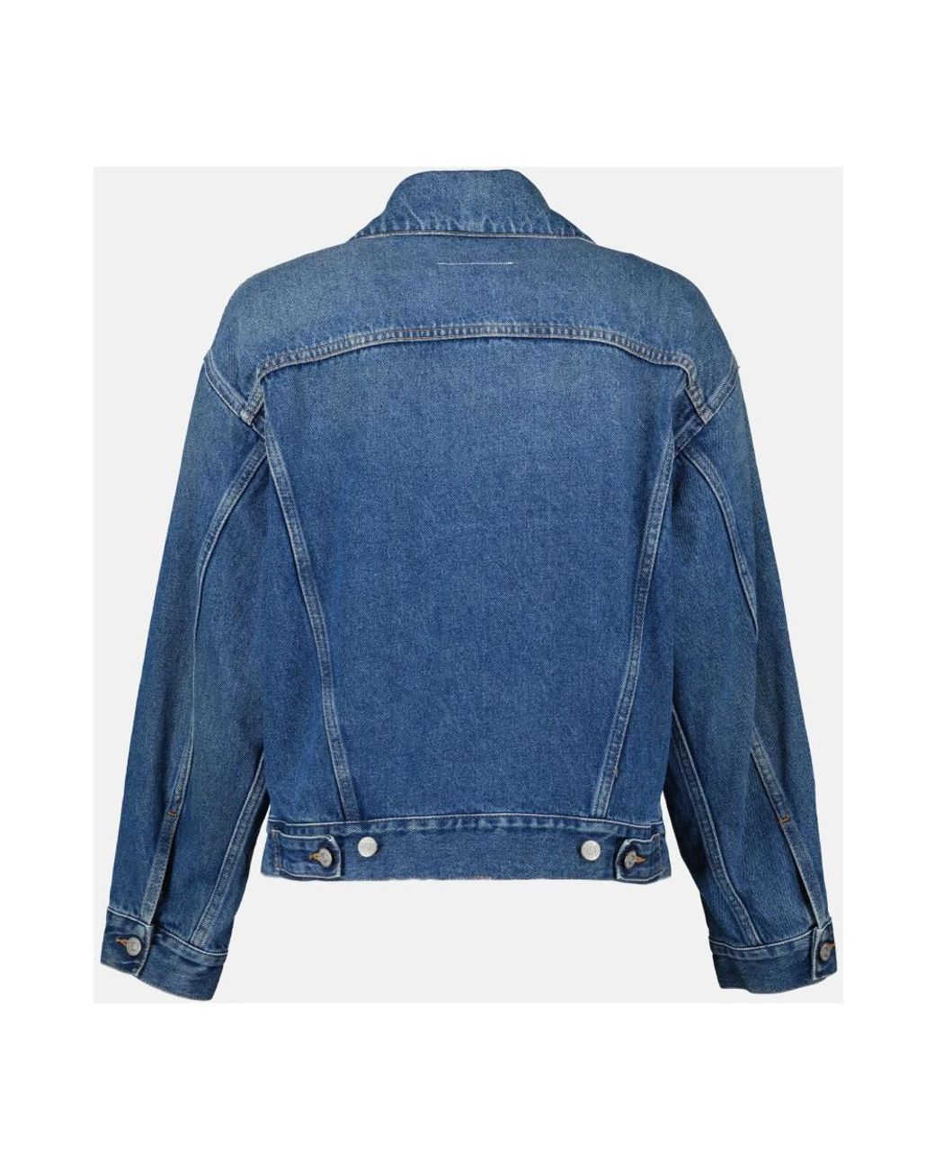 MM6 by Maison Margiela Blue Denim Jackets