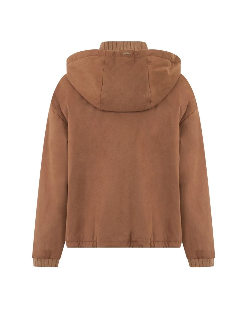 Herno Brown Zip-Throughs