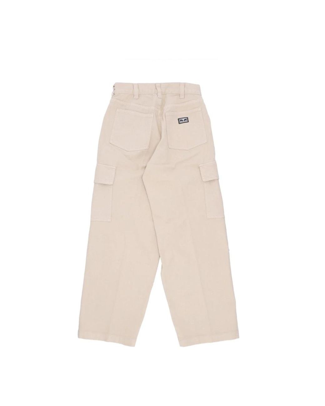 Obey Natural Straight Trousers for men