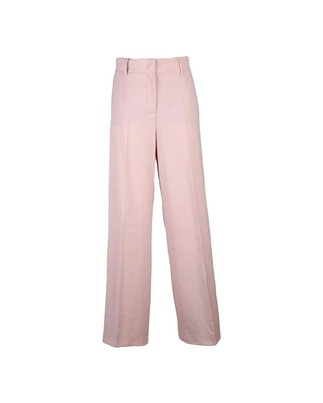 Weekend by Maxmara Pink Wide Trousers