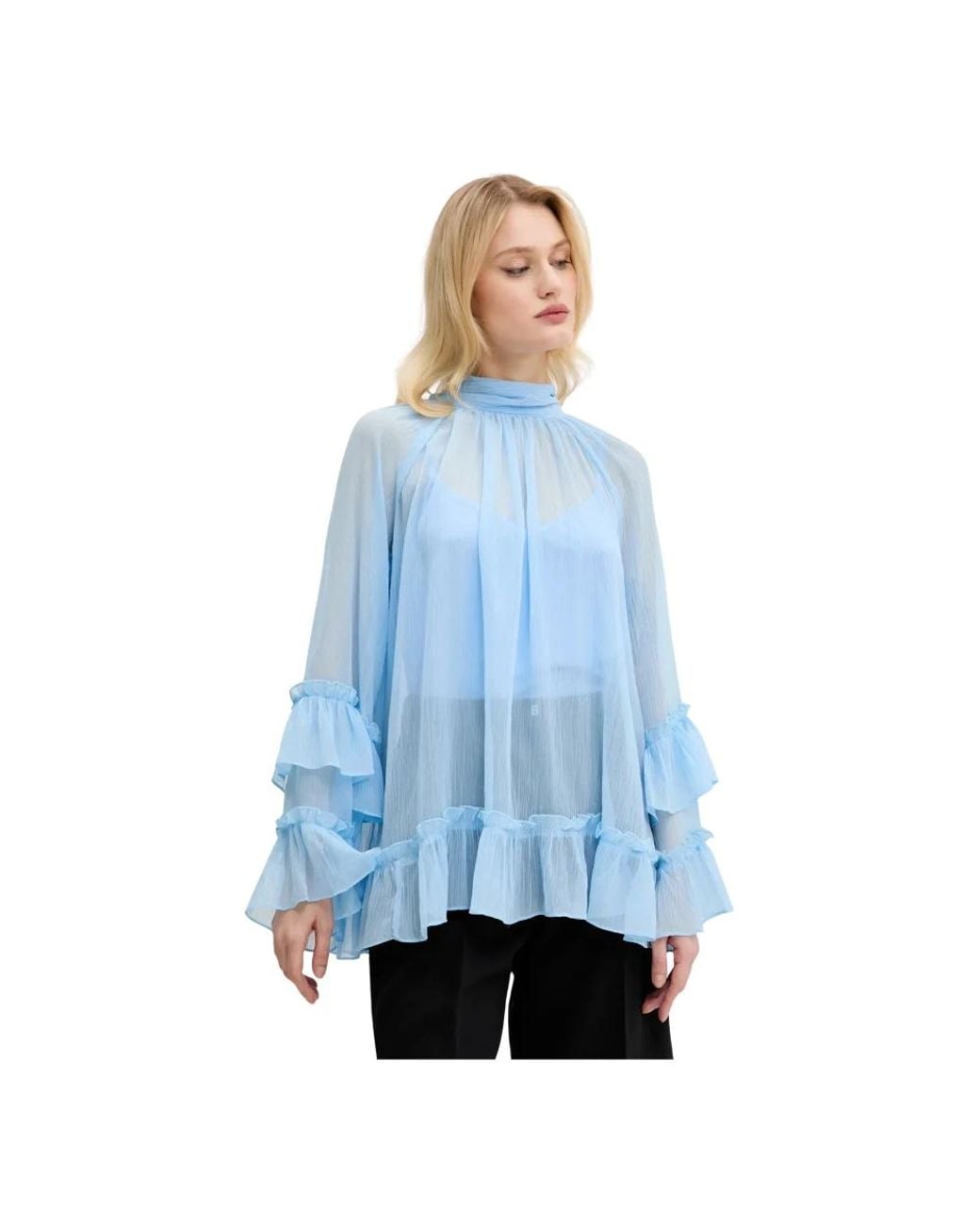 Blouses Never Fully Dressed en coloris Blue
