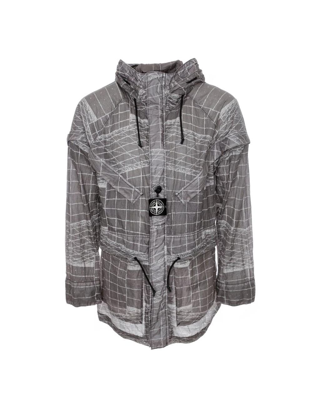 Light Jackets Stone Island de hombre de color Gray