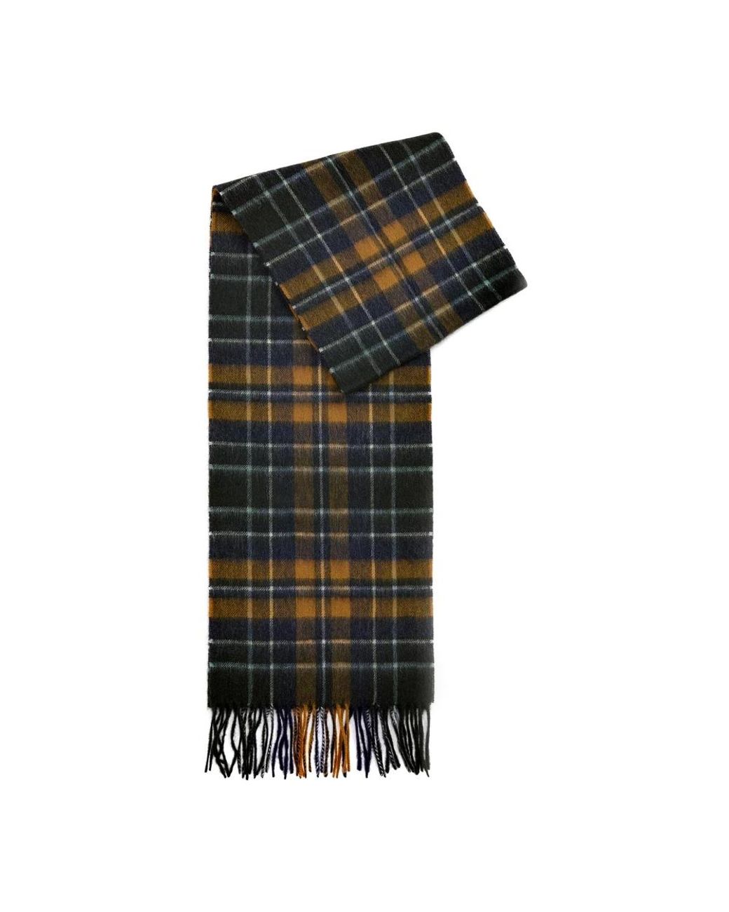 Barbour Black Winter Scarves for men