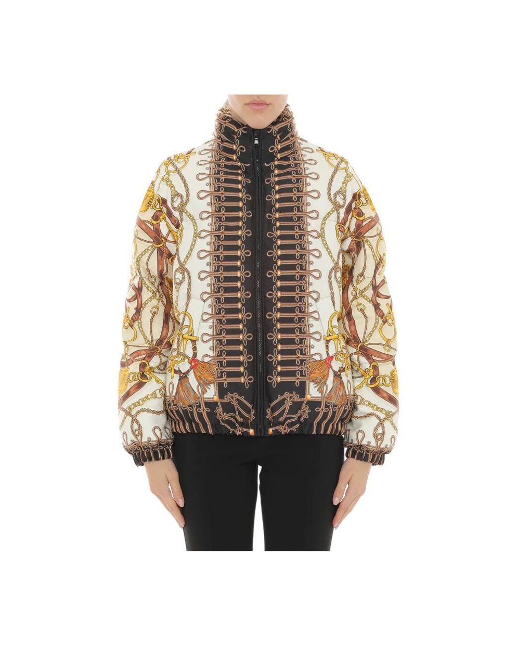 Moschino Black Down Jackets