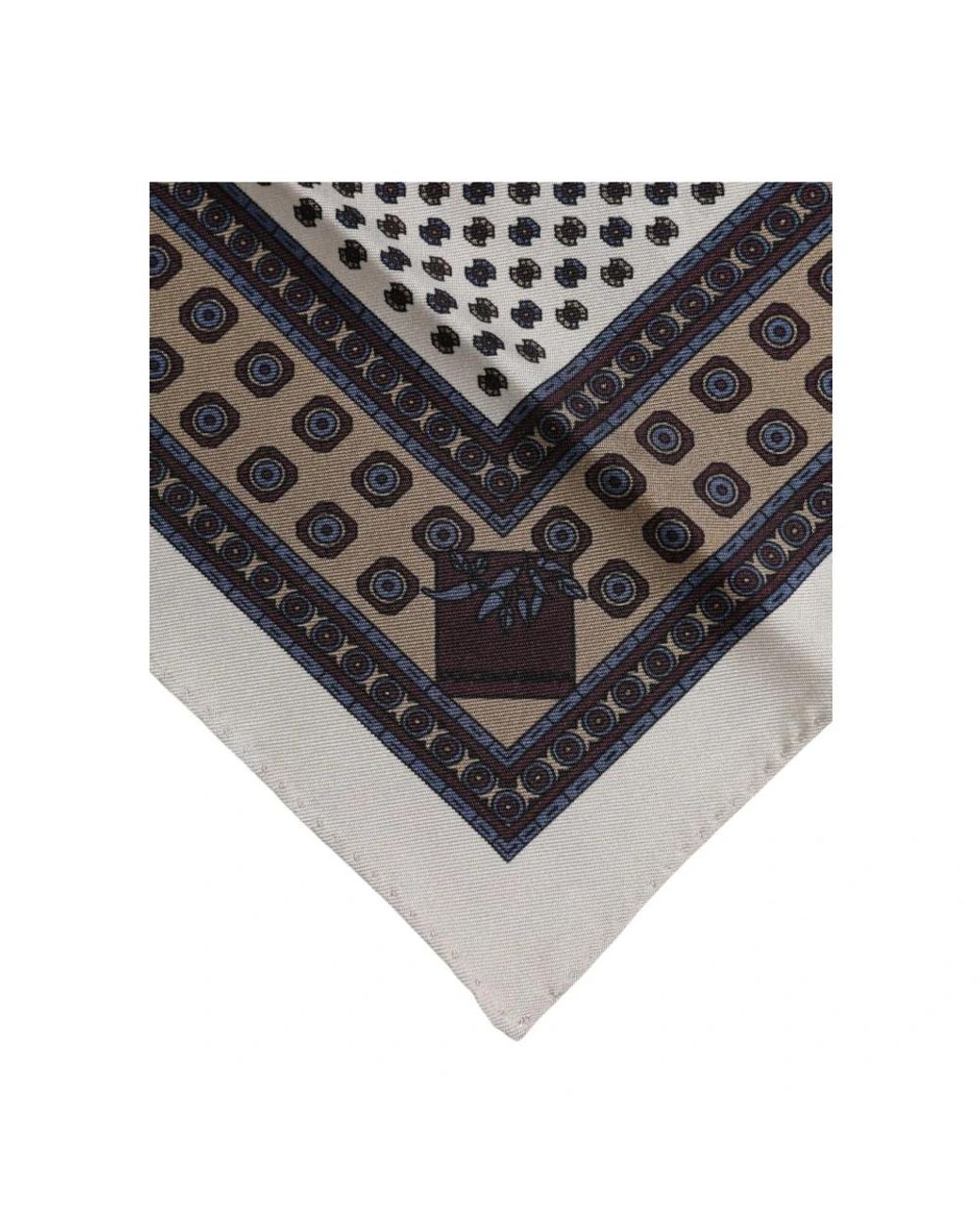 Dolce & Gabbana Metallic Silk Scarves for men