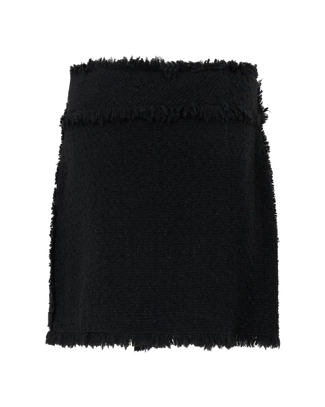 Alberta Ferretti Black Short Skirts
