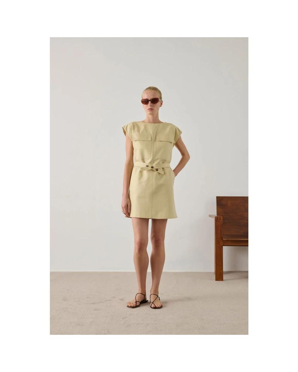 Soeur Natural Short Dresses
