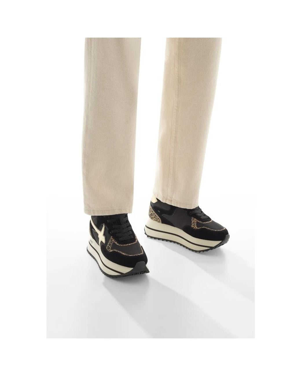 W6yz Black Sneakers