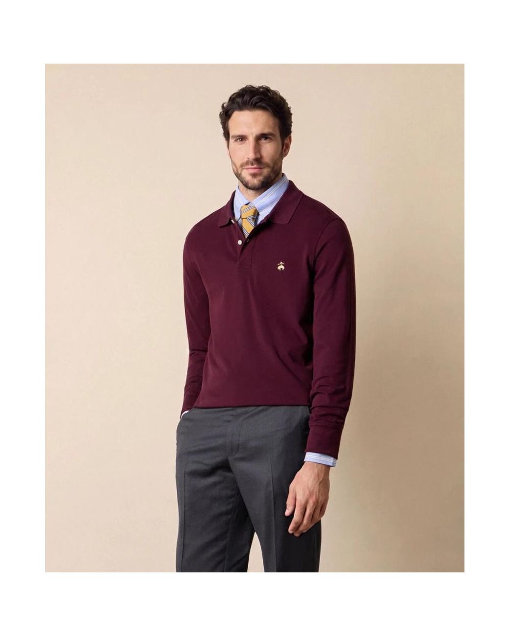 Brooks Brothers Purple Polo Shirts for men